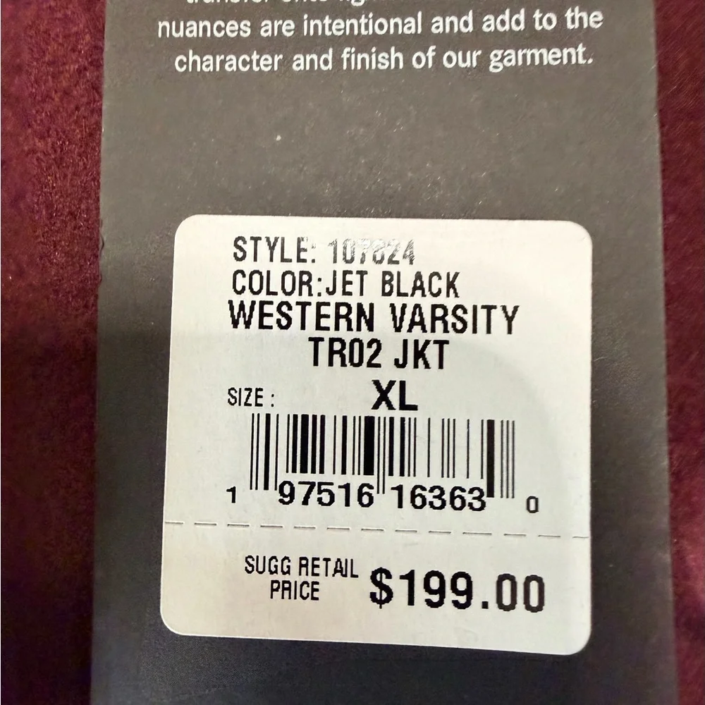 True Religion Western Varsity Jacket